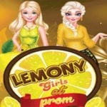Lemony Girl At Prom