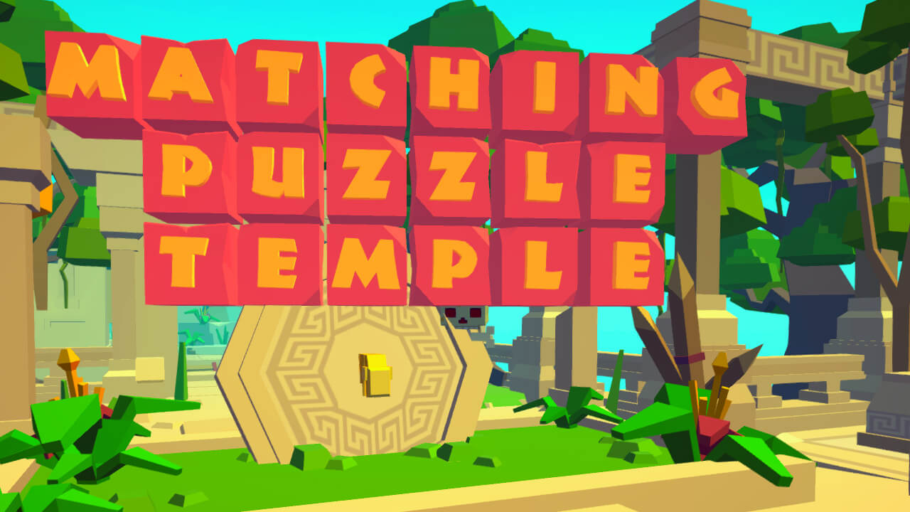 Image Matching Puzzle Temple