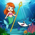 Princess vs Shark