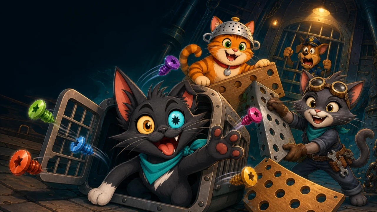 Image Screwloose Cats: Tail Rescue
