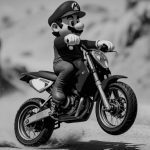 Mario Wheelie
