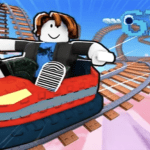 Obby: Climb Up and Slide Down on Minecarts
