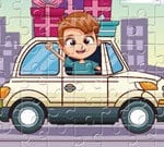 Kids Driving Jigsaw